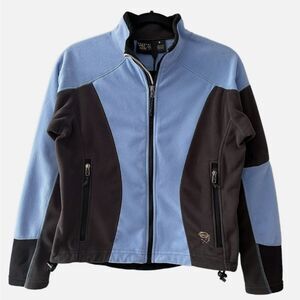 VINTAGE WOMENS SIZE 10 MOUNTAIN HARDWEAR FLEECE ZIP UP JACKET